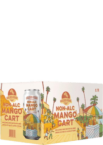 GOLDEN ROAD MANGO CART NON ALC 6PK