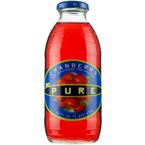MR. PURE CRANBERRY JUICE 16OZ