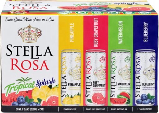 STELLA ROSA  TROPICAL SPLASH 8PK CANS