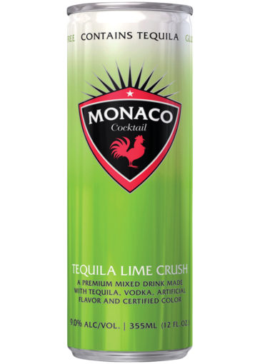 MONACO TEQUILA LIME CRUSH 12OZ