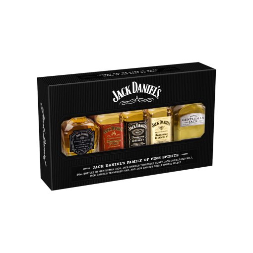 JACK DANIELS VARIETY 50ML 4PK