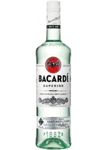 BACARDI WHITE 750ML TRAVELER