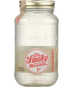 OLE SMOKY PEPPERMINT MOONSHINE 750ML