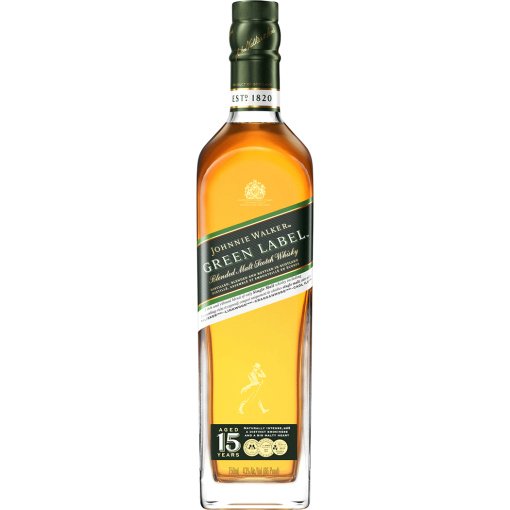 JOHNNIE WALKER GREEN LABEL 750ML