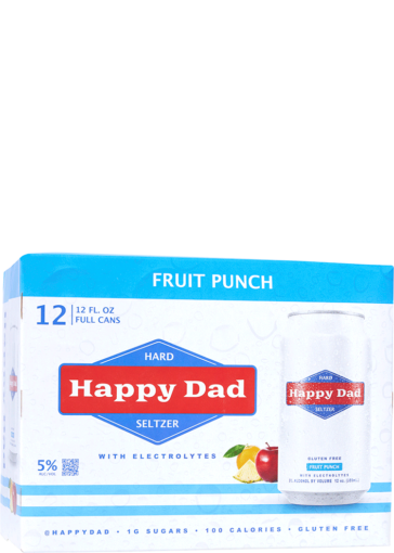 HAPPY DAD FRUIT PUNCH 12PK