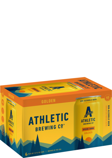 ATHLETIC BREWING CO UPSIDE DAWN ALE 6PK