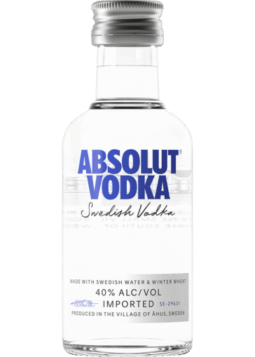 ABSOLUT 80P VODKA 50ML