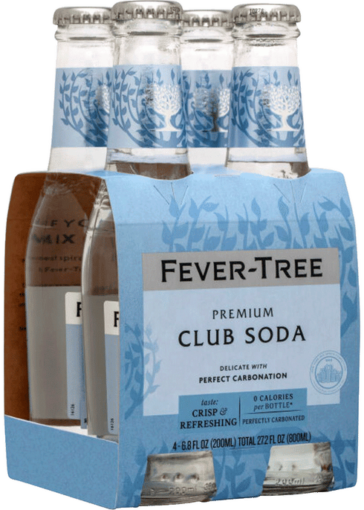 FEVER TREE CLUB SODA 4PK