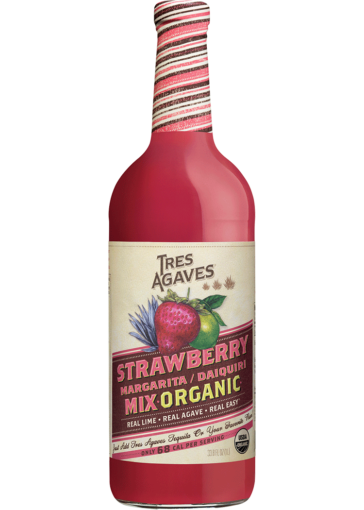 TRES AGAVES STRAWBERRY MARGARITA MIX 1L