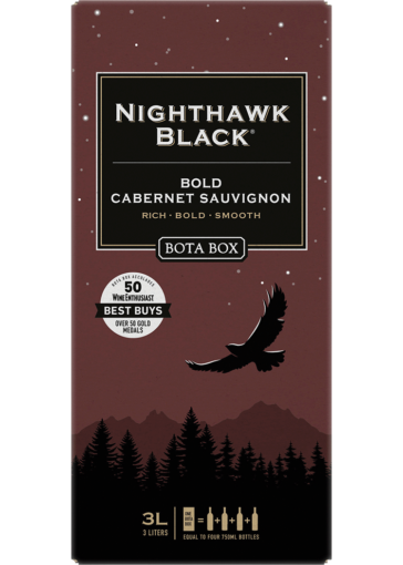 BOTA BOX NIGHTHAWK BLACK CABERNET SAUVIGNON 3L