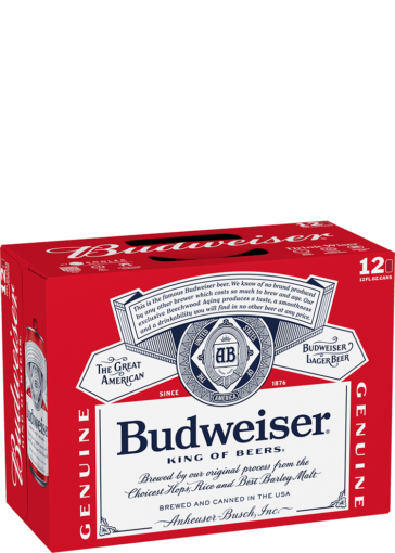 BUDWEISER 12PK