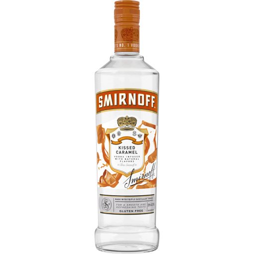 SMIRNOFF KISSED CARAMEL 750ML