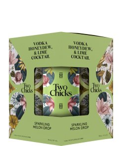 TWO CHICKS SPARKLING MELON DROP 4PK