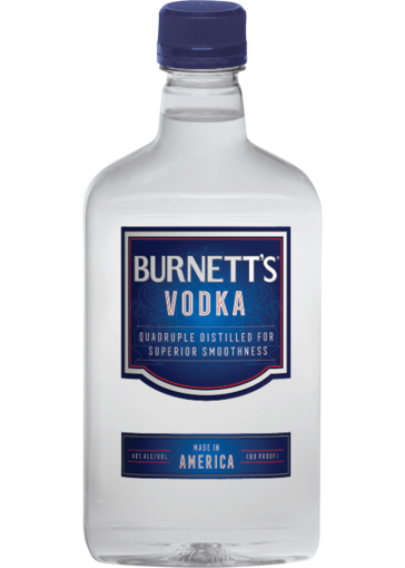 BURNETTS VODKA 375ML