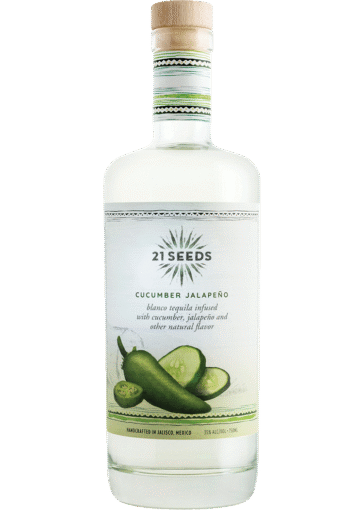 21 SEEDS CUCUMBER JALAPENO TEQUILA 750ML