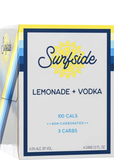 SURFSIDE VODKA LEMONADE 4PK