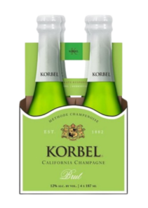 KORBEL BRUT 4PK 187ML