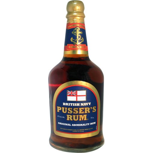 PUSSERS BRITISH NAVY RUM 750ML