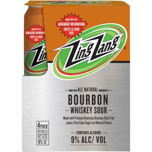 ZING ZANG RTD WHISKEY SOUR 4PK