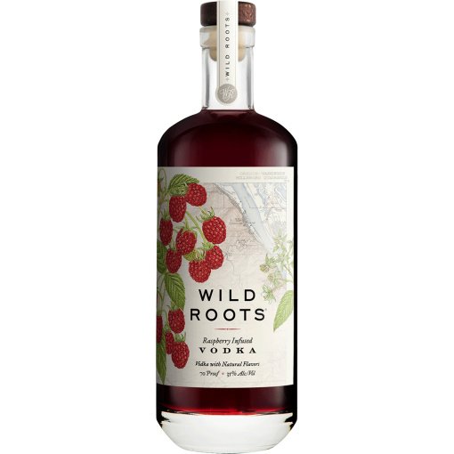 WILD ROOTS RASPBERRY VODKA 750ML