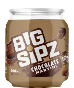 BIG SIPZ CHOCOLATE MARTINI 200ML