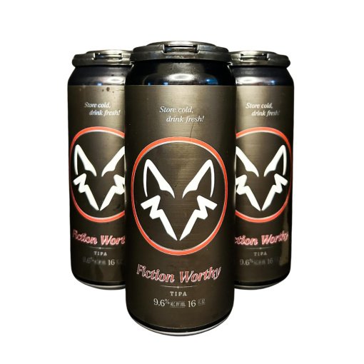 MARBLE FOX FICTION WORTHY TRIPLE IPA 4PK