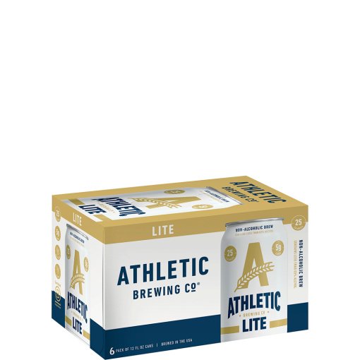 ATHLETIC BREWING CO LITE 6PK