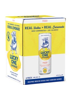 LUCKY ONE PEACH LEMONADE 4PK