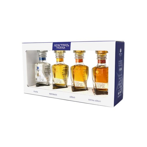 ADICTIVO TEQUILA VARIETY 50ML 4PK