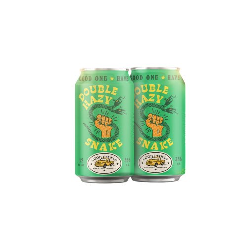 GOOD PEOPLE DOUBLE HAZY SNAKE IPA 4PK