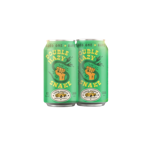 GOOD PEOPLE DOUBLE HAZY SNAKE IPA 4PK