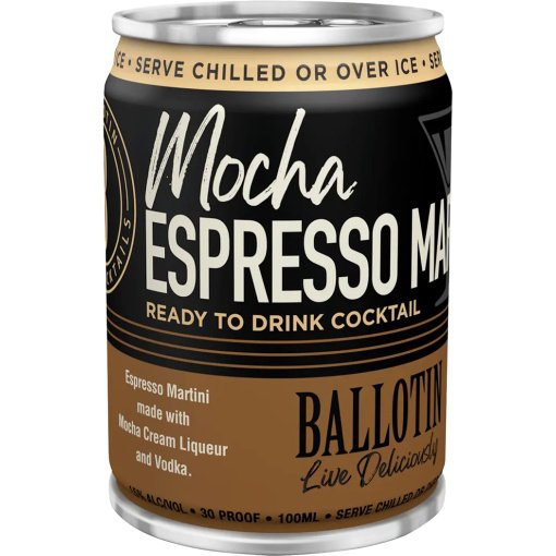 BALLOTIN MOCHA ESPRESSO MARTINI 100ML