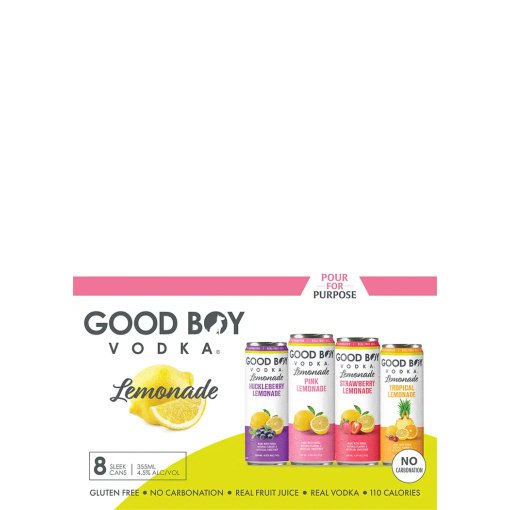 GOOD BOY LEMONADE VARIETY 8PK